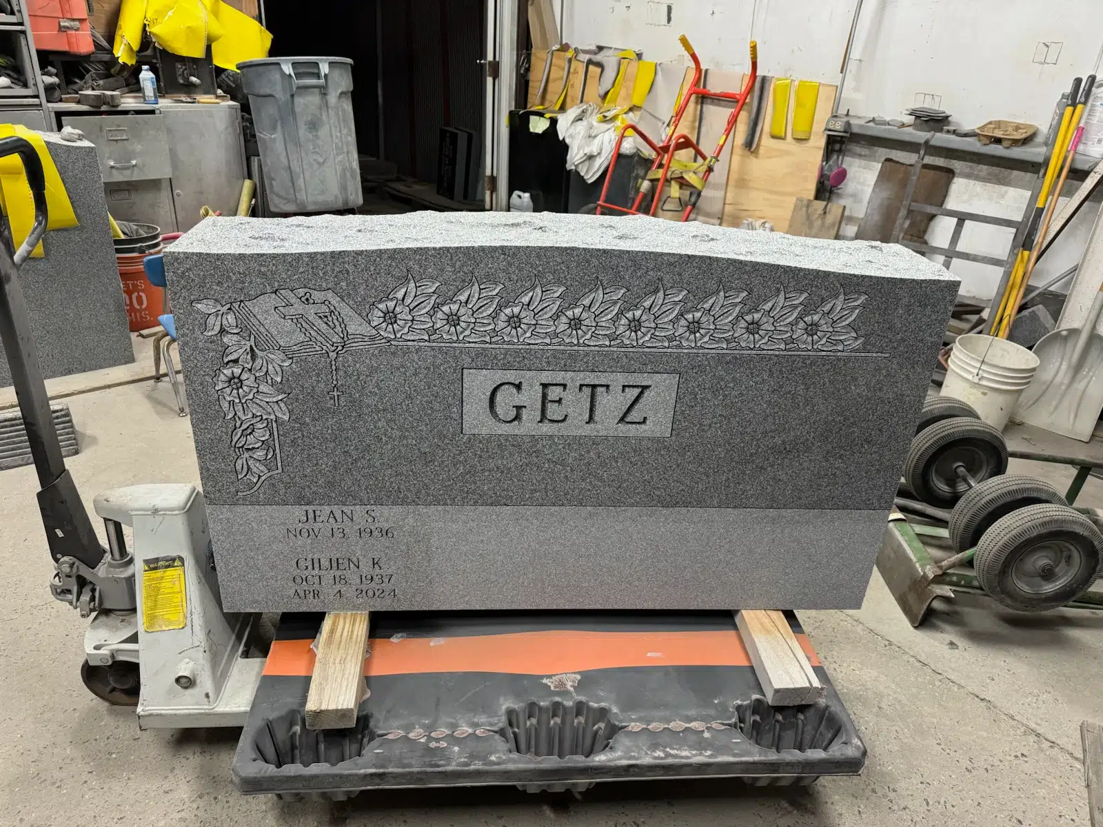 Granite Headstones for Sale hand-carved by Local Headstone Shop in NJ — image 5