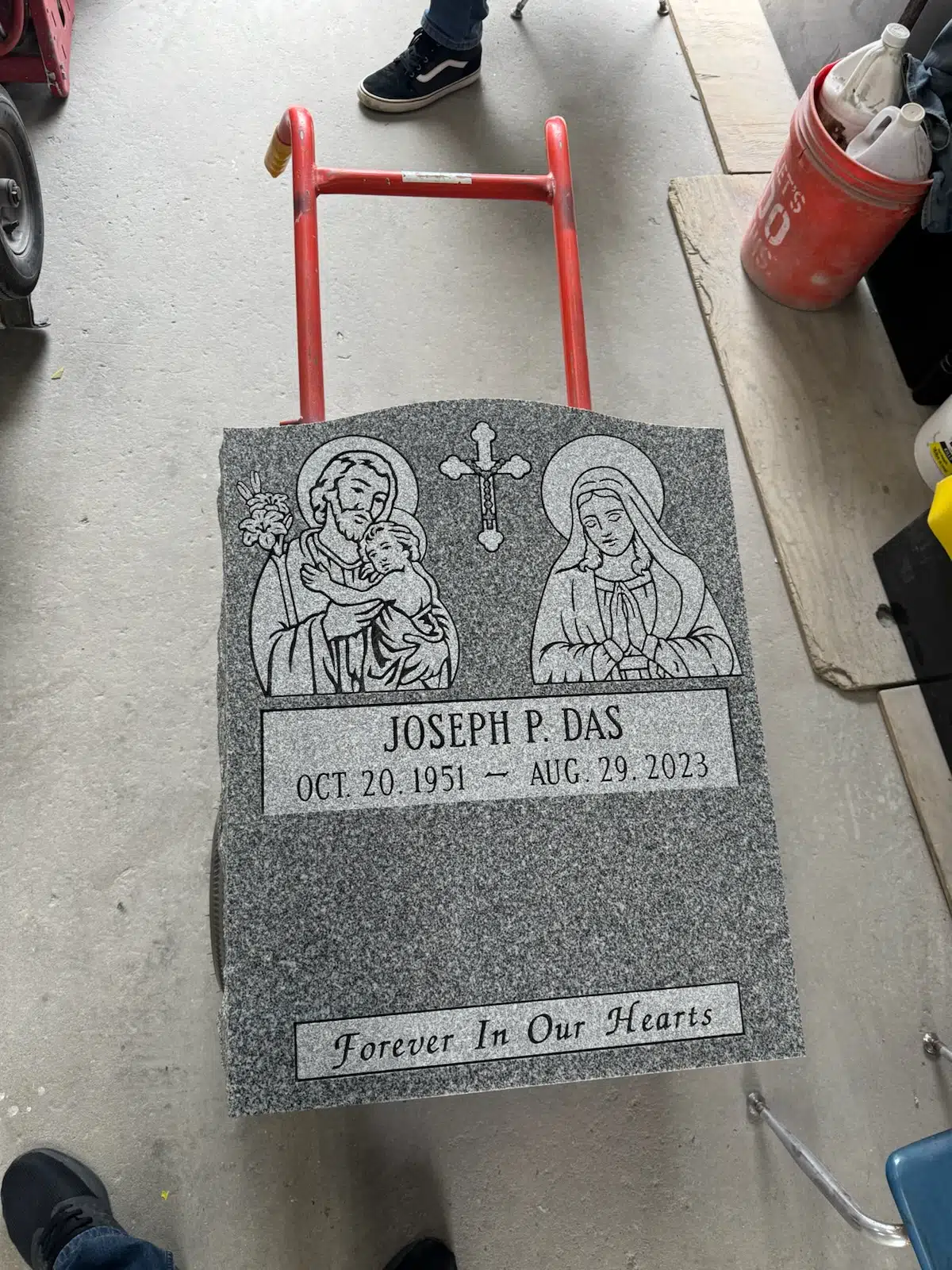 Granite Headstones for Sale hand-carved by Local Headstone Shop in NJ — image 8