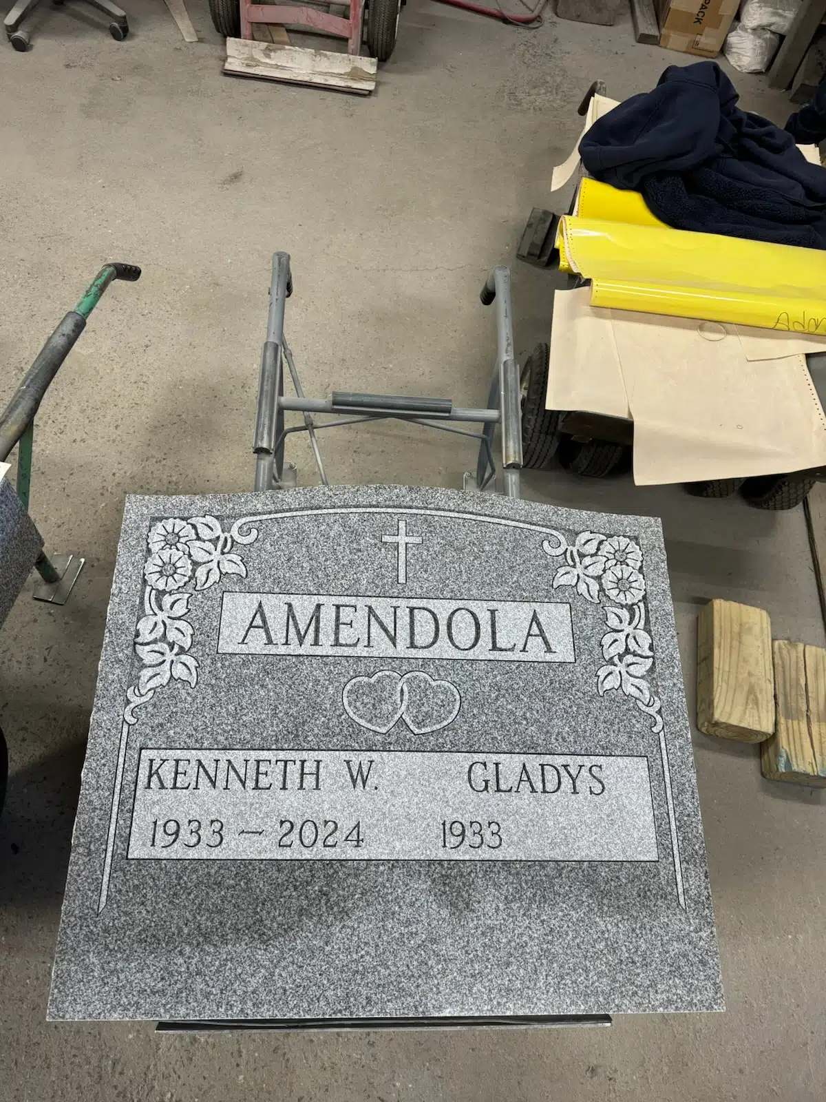 Granite Headstones for Sale hand-carved by Local Headstone Shop in NJ — image 2